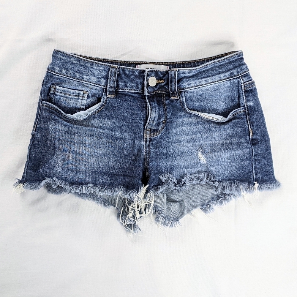 PINK Victoria's Secret Blue Denim Shorts